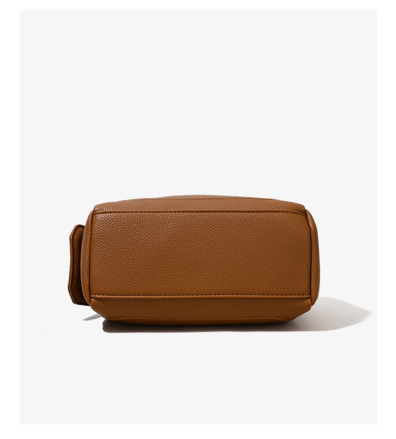 Crossbody Soft Leather Large Capacity Pillow Bag Women's Portable Shoulder Bag