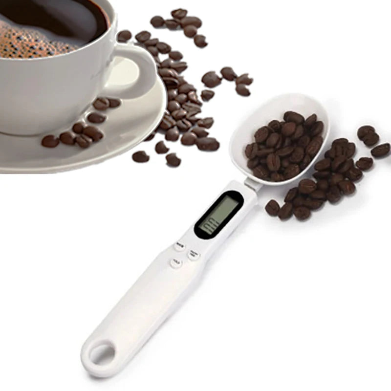 Portable LCD Kitchen Scale Spoon