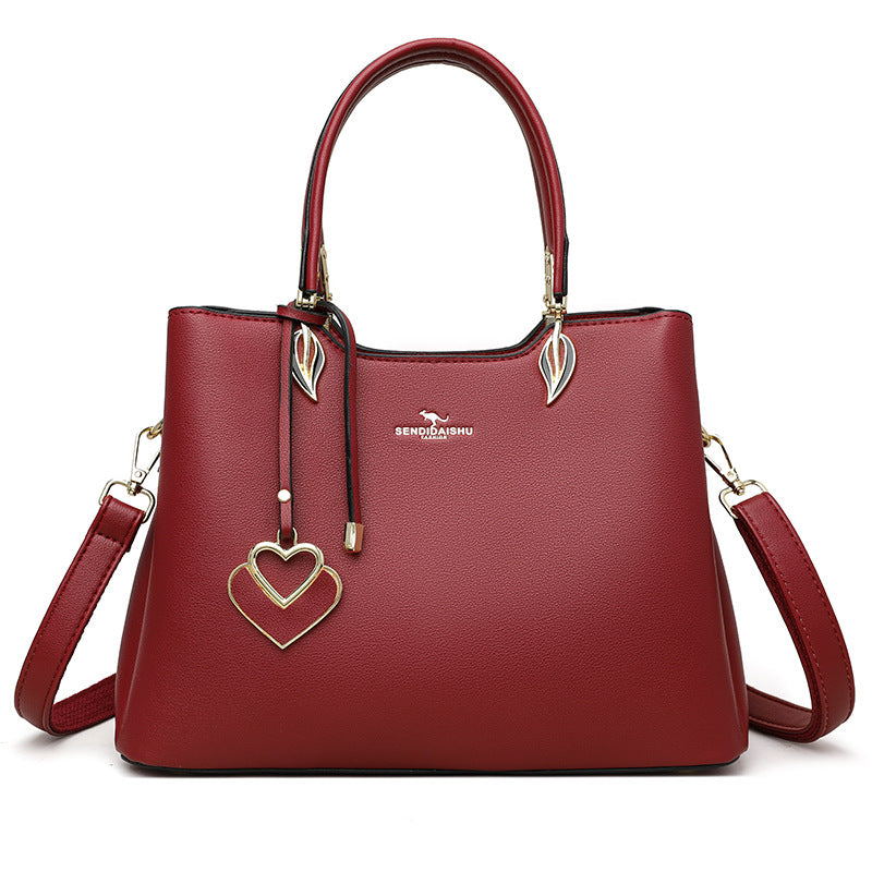 Fashion Women's Versatile Multi-layer Shoulder Messenger Bag